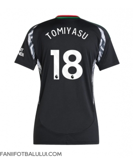 Arsenal Takehiro Tomiyasu #18 Tricou Fotbal Replică 2024-25 Femei Deplasare